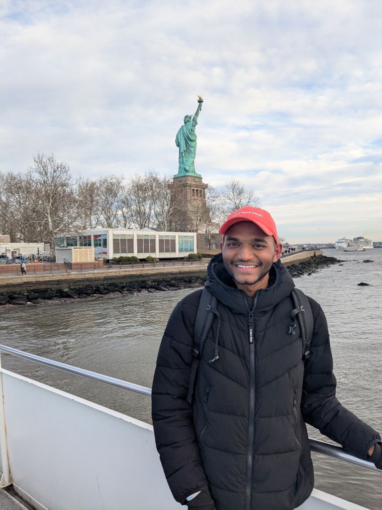 At the Statue of Liberty